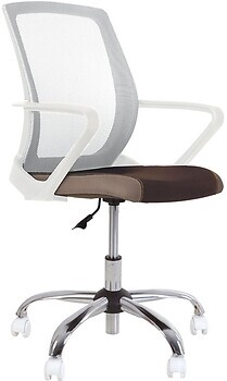 Фото Nowy Styl Fly Lux GTP white CHR61 сетка/ткань