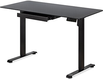 Фото Mealux PowerDesk Glass Black (EVO-201 Glass/Black)