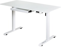 Фото Mealux PowerDesk Glass White (EVO-201 Glass/White)
