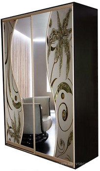 Фото Мебель-комфорт Шкаф-купе 2-х дверный 2400x1700x600 зеркала
