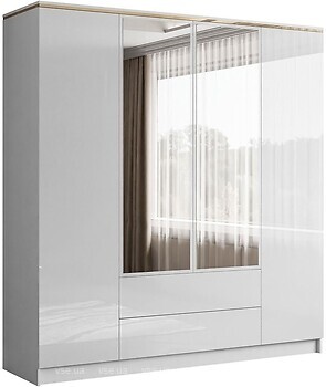 Фото Lukmebel Aurora 4D2S с зеркалом