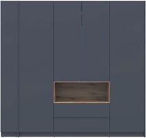 Фото Doros Дейл 4 ДСП с нишей и этажеркой 234x52x220