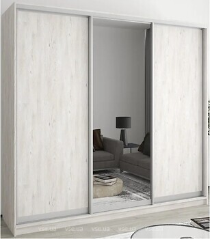 Фото Mebel Star Комбо AL 2ДСП/Зеркало 2200x600x2100