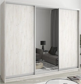 Фото Mebel Star Комбо AL 2ДСП/Зеркало 2500x600x2100