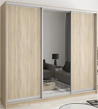 Фото Mebel Star Комбо AL 2ДСП/Зеркало 2300x450x2400