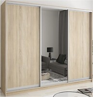 Фото Mebel Star Комбо AL 2ДСП/Зеркало 2500x600x2400