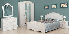 Фото Світ меблів Спальня Луиза белая