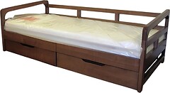 Фото Mebeldesign-Wood Пегас 90x200 с 2 ящиками