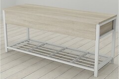 Фото Ferrum-decor Дрейк 1 550x1000x400 белый/сонома (FRD-103055/DRE0011)