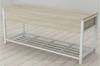 Фото Ferrum-decor Дрейк 1 550x1000x400 белый/сонома (FRD-103055/DRE0011)