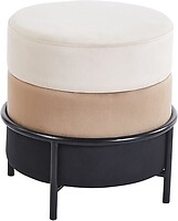 Фото Furnitex P8-FX (B) бежевый/капучино/черный
