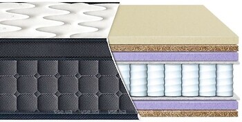 Фото EuroSleep Laviano Spring Latex-Cocos 90x200