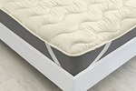 Фото MirSon Наматрасник Eco Light Тенсел Modal Creamy №1729 150x200