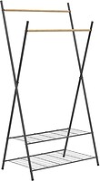 Фото Casa Si Garment Rack Bamboo Black (CS92309W04)