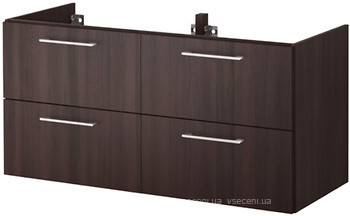 Фото IKEA Godmorgon черно-коричневый (802.043.57)