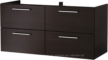 Фото IKEA Godmorgon черно-коричневый (403.441.28)