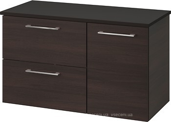 Фото IKEA Godmorgon/Tolken черно-коричневый/антрацит (792.952.59)