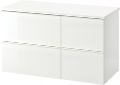 Фото IKEA Godmorgon/Tolken белый (792.953.15)