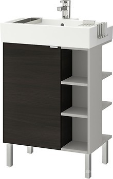Фото IKEA Lillangen черно-коричневый/светло-серый (392.942.14)