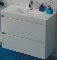 Фото Fancy Marble Fiji-2 под умывальник Annabelle 90 белый