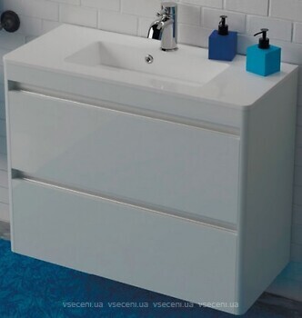 Фото Fancy Marble Fiji-2 под умывальник Annabelle 90 белый