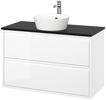 Фото IKEA Angsjon/Kattevik белый/черный (295.215.80)