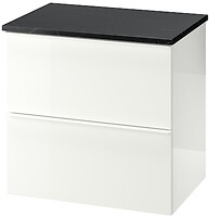 Фото IKEA Godmorgon/Tolken белый/черный (894.825.28)