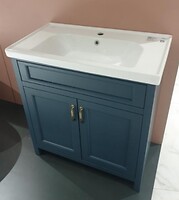 Фото Aqua Rodos Waterford с умывальником 80 напольная синий (АР000093856)