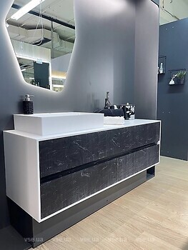 Фото Fancy Marble Koro 160 без умывальника белый/черный
