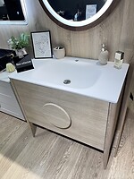 Фото Fancy Marble Ducie 120 под умывальник Morado дерево светлое