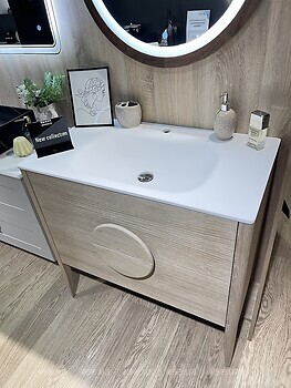 Фото Fancy Marble Ducie 90 под умывальник Morado дерево светлое