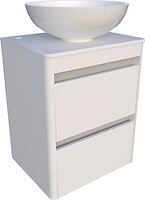 Фото Fancy Marble Fiji 2 70 под умывальник Kris 42 белый