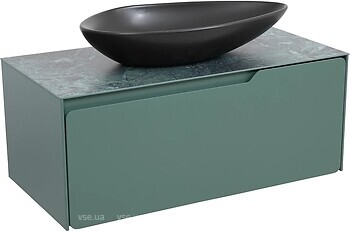 Фото Aqua Rodos Amadeo 100 под умывальник Olive 74 подвесная зеленый (АР000113330)