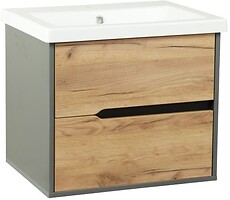 Фото Vivia Loft Ш2 под умывальник Cers-60 навесная антрацит (А0059411)