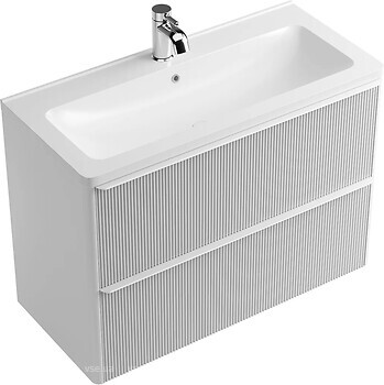 Фото Fancy Marble Maycan 100 под умывальник белый