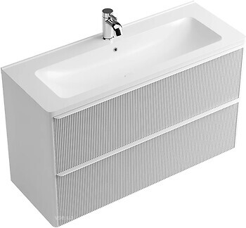 Фото Fancy Marble Maycan 120 под умывальник белый