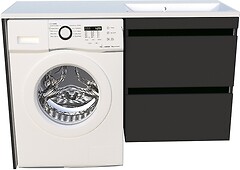 Фото Fancy Marble Jamaica-2 1250 R/L New без умывальника графит