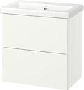 Фото IKEA Enhet/Tvallen белый (496.133.43)