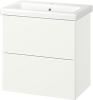 Фото IKEA Enhet/Tvallen белый (496.133.43)