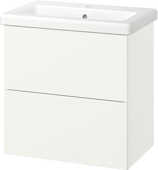 Фото IKEA Enhet/Tvallen белый (496.133.43)