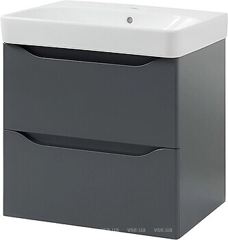 Фото Leo Air-Line Smile Square Grey Matt (SM-60 ПС+500.229.01.1)