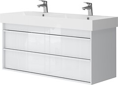 Фото Ювента Quadra Qd-120 белая глянцевая