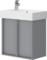 Фото Ювента Quadra Qd-55 серая матовая