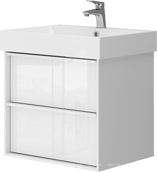 Фото Ювента Quadra Qd-60 белая глянцевая