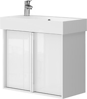 Фото Ювента Quadra Qd-65 белая глянцевая