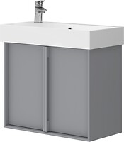 Фото Ювента Quadra Qd-65 серая матовая