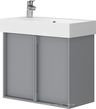 Фото Ювента Quadra Qd-65 серая матовая