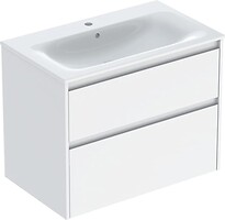 Фото Geberit Selnova Square Slim Rim белый глянец (504.139.01.1)