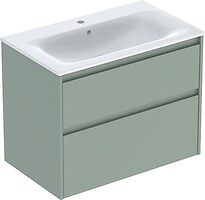 Фото Geberit Selnova Square Slim Rim шалфейно-зеленый матовый (504.139.IK.1)