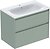 Фото Geberit Selnova Square Slim Rim шалфейно-зеленый матовый (504.139.IK.1)